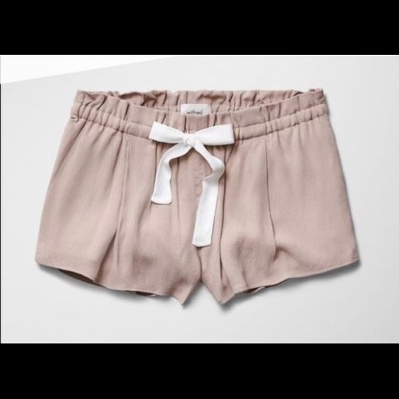 Wilfred montrouge short sz xxs in tan - Picture 1 of 5